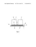 THERMOELECTRIC DEVICE, ESPECIALLY INTENDED TO GENERATE AN ELECTRIC CURRENT     IN AN AUTOMOTIVE VEHICLE, AND PROCESS FOR MANUFACTURING SAID DEVICE diagram and image