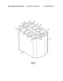 COOLING AND HOLDING DEVICE FOR HEATING-ELEMENTS, HEATER AND METHOD FOR     PRODUCING A COOLING AND HOLDING DEVICE diagram and image