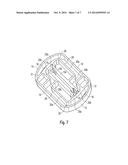 COOLING AND HOLDING DEVICE FOR HEATING-ELEMENTS, HEATER AND METHOD FOR     PRODUCING A COOLING AND HOLDING DEVICE diagram and image