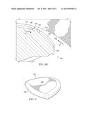 WEAR RESISTANT PLATES ON A LEADING TRANSITIONAL SURFACE OF THE LEG FOR A     ROTARY CONE DRILL BIT diagram and image