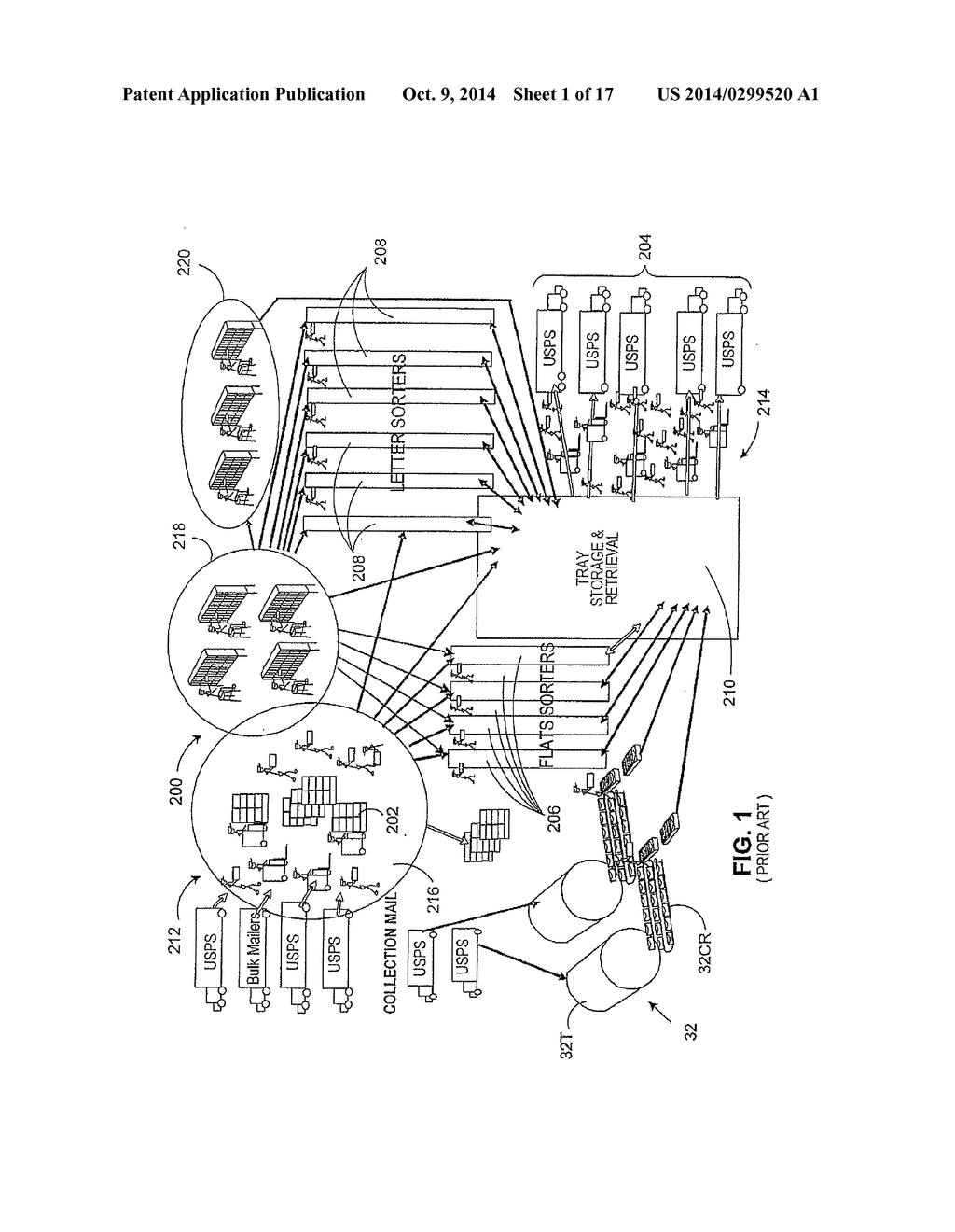 ESCORT BASED SORTING SYSTEM FOR MAIL SORTING CENTERS - diagram, schematic, and image 02