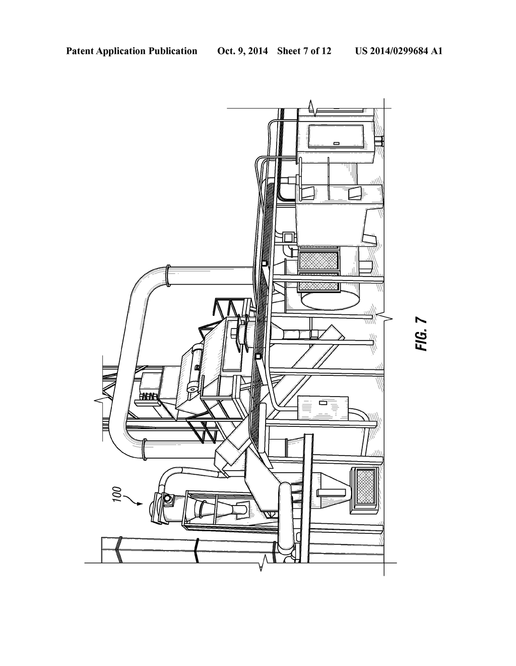 System and Method for Separation of Fiber and Plastics in Municipal Solid     Waste - diagram, schematic, and image 08