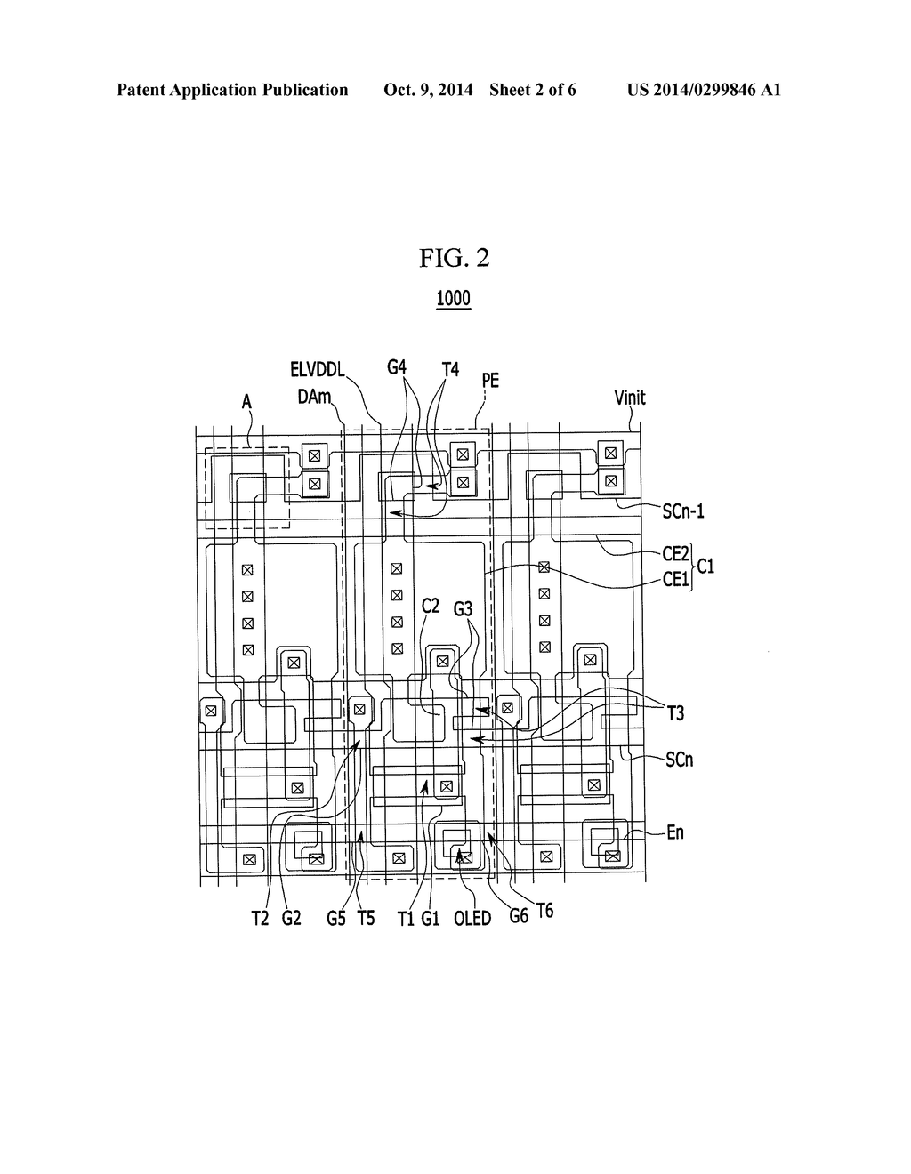 THIN FILM TRANSISTOR AND ORGANIC LIGHT EMITTING DIODE DISPLAY - diagram, schematic, and image 03