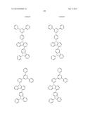 ORGANIC ELECTROLUMINESCENCE ELEMENT AND MATERIAL FOR ORGANIC     ELECTROLUMINESCENCE ELEMENT diagram and image