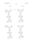 ORGANIC ELECTROLUMINESCENCE ELEMENT AND MATERIAL FOR ORGANIC     ELECTROLUMINESCENCE ELEMENT diagram and image