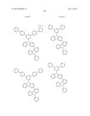 ORGANIC ELECTROLUMINESCENCE ELEMENT AND MATERIAL FOR ORGANIC     ELECTROLUMINESCENCE ELEMENT diagram and image