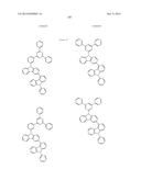 ORGANIC ELECTROLUMINESCENCE ELEMENT AND MATERIAL FOR ORGANIC     ELECTROLUMINESCENCE ELEMENT diagram and image