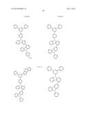 ORGANIC ELECTROLUMINESCENCE ELEMENT AND MATERIAL FOR ORGANIC     ELECTROLUMINESCENCE ELEMENT diagram and image