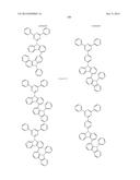 ORGANIC ELECTROLUMINESCENCE ELEMENT AND MATERIAL FOR ORGANIC     ELECTROLUMINESCENCE ELEMENT diagram and image