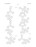 ORGANIC ELECTROLUMINESCENCE ELEMENT AND MATERIAL FOR ORGANIC     ELECTROLUMINESCENCE ELEMENT diagram and image