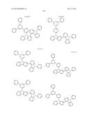 ORGANIC ELECTROLUMINESCENCE ELEMENT AND MATERIAL FOR ORGANIC     ELECTROLUMINESCENCE ELEMENT diagram and image