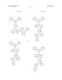 ORGANIC ELECTROLUMINESCENCE ELEMENT AND MATERIAL FOR ORGANIC     ELECTROLUMINESCENCE ELEMENT diagram and image