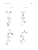 ORGANIC ELECTROLUMINESCENCE ELEMENT AND MATERIAL FOR ORGANIC     ELECTROLUMINESCENCE ELEMENT diagram and image