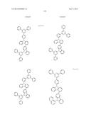 ORGANIC ELECTROLUMINESCENCE ELEMENT AND MATERIAL FOR ORGANIC     ELECTROLUMINESCENCE ELEMENT diagram and image