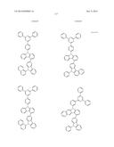 ORGANIC ELECTROLUMINESCENCE ELEMENT AND MATERIAL FOR ORGANIC     ELECTROLUMINESCENCE ELEMENT diagram and image