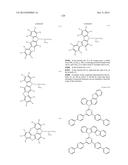 ORGANIC ELECTROLUMINESCENCE ELEMENT AND MATERIAL FOR ORGANIC     ELECTROLUMINESCENCE ELEMENT diagram and image