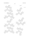 ORGANIC ELECTROLUMINESCENCE ELEMENT AND MATERIAL FOR ORGANIC     ELECTROLUMINESCENCE ELEMENT diagram and image