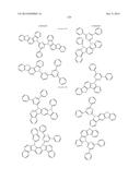 ORGANIC ELECTROLUMINESCENCE ELEMENT AND MATERIAL FOR ORGANIC     ELECTROLUMINESCENCE ELEMENT diagram and image