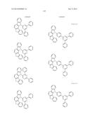 ORGANIC ELECTROLUMINESCENCE ELEMENT AND MATERIAL FOR ORGANIC     ELECTROLUMINESCENCE ELEMENT diagram and image