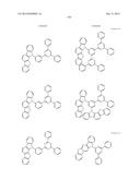 ORGANIC ELECTROLUMINESCENCE ELEMENT AND MATERIAL FOR ORGANIC     ELECTROLUMINESCENCE ELEMENT diagram and image