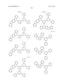 ORGANIC ELECTROLUMINESCENCE ELEMENT AND MATERIAL FOR ORGANIC     ELECTROLUMINESCENCE ELEMENT diagram and image