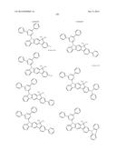 ORGANIC ELECTROLUMINESCENCE ELEMENT AND MATERIAL FOR ORGANIC     ELECTROLUMINESCENCE ELEMENT diagram and image