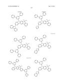 ORGANIC ELECTROLUMINESCENCE ELEMENT AND MATERIAL FOR ORGANIC     ELECTROLUMINESCENCE ELEMENT diagram and image