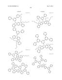 ORGANIC ELECTROLUMINESCENCE ELEMENT AND MATERIAL FOR ORGANIC     ELECTROLUMINESCENCE ELEMENT diagram and image