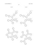 ORGANIC ELECTROLUMINESCENCE ELEMENT AND MATERIAL FOR ORGANIC     ELECTROLUMINESCENCE ELEMENT diagram and image