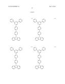 ORGANIC ELECTROLUMINESCENCE ELEMENT AND MATERIAL FOR ORGANIC     ELECTROLUMINESCENCE ELEMENT diagram and image