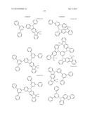 ORGANIC ELECTROLUMINESCENCE ELEMENT AND MATERIAL FOR ORGANIC     ELECTROLUMINESCENCE ELEMENT diagram and image