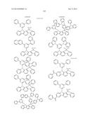 ORGANIC ELECTROLUMINESCENCE ELEMENT AND MATERIAL FOR ORGANIC     ELECTROLUMINESCENCE ELEMENT diagram and image