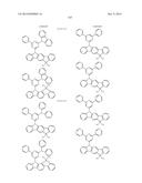 ORGANIC ELECTROLUMINESCENCE ELEMENT AND MATERIAL FOR ORGANIC     ELECTROLUMINESCENCE ELEMENT diagram and image