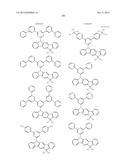 ORGANIC ELECTROLUMINESCENCE ELEMENT AND MATERIAL FOR ORGANIC     ELECTROLUMINESCENCE ELEMENT diagram and image