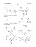 ORGANIC ELECTROLUMINESCENCE ELEMENT AND MATERIAL FOR ORGANIC     ELECTROLUMINESCENCE ELEMENT diagram and image