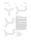 ORGANIC ELECTROLUMINESCENCE ELEMENT AND MATERIAL FOR ORGANIC     ELECTROLUMINESCENCE ELEMENT diagram and image