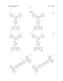 ORGANIC ELECTROLUMINESCENCE ELEMENT AND MATERIAL FOR ORGANIC     ELECTROLUMINESCENCE ELEMENT diagram and image