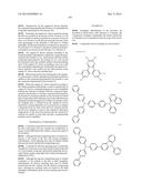 ORGANIC ELECTROLUMINESCENCE ELEMENT AND MATERIAL FOR ORGANIC     ELECTROLUMINESCENCE ELEMENT diagram and image