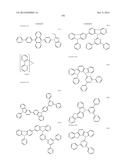 ORGANIC ELECTROLUMINESCENCE ELEMENT AND MATERIAL FOR ORGANIC     ELECTROLUMINESCENCE ELEMENT diagram and image