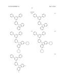 ORGANIC ELECTROLUMINESCENCE ELEMENT AND MATERIAL FOR ORGANIC     ELECTROLUMINESCENCE ELEMENT diagram and image