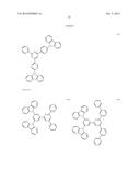 ORGANIC ELECTROLUMINESCENCE ELEMENT AND MATERIAL FOR ORGANIC     ELECTROLUMINESCENCE ELEMENT diagram and image