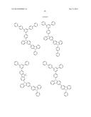 ORGANIC ELECTROLUMINESCENCE ELEMENT AND MATERIAL FOR ORGANIC     ELECTROLUMINESCENCE ELEMENT diagram and image