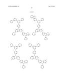 ORGANIC ELECTROLUMINESCENCE ELEMENT AND MATERIAL FOR ORGANIC     ELECTROLUMINESCENCE ELEMENT diagram and image