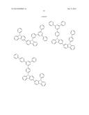 ORGANIC ELECTROLUMINESCENCE ELEMENT AND MATERIAL FOR ORGANIC     ELECTROLUMINESCENCE ELEMENT diagram and image