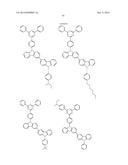 ORGANIC ELECTROLUMINESCENCE ELEMENT AND MATERIAL FOR ORGANIC     ELECTROLUMINESCENCE ELEMENT diagram and image