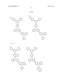 ORGANIC ELECTROLUMINESCENCE ELEMENT AND MATERIAL FOR ORGANIC     ELECTROLUMINESCENCE ELEMENT diagram and image