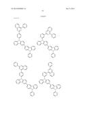 ORGANIC ELECTROLUMINESCENCE ELEMENT AND MATERIAL FOR ORGANIC     ELECTROLUMINESCENCE ELEMENT diagram and image