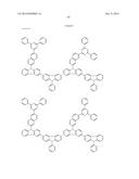 ORGANIC ELECTROLUMINESCENCE ELEMENT AND MATERIAL FOR ORGANIC     ELECTROLUMINESCENCE ELEMENT diagram and image