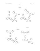 ORGANIC ELECTROLUMINESCENCE ELEMENT AND MATERIAL FOR ORGANIC     ELECTROLUMINESCENCE ELEMENT diagram and image