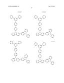 ORGANIC ELECTROLUMINESCENCE ELEMENT AND MATERIAL FOR ORGANIC     ELECTROLUMINESCENCE ELEMENT diagram and image